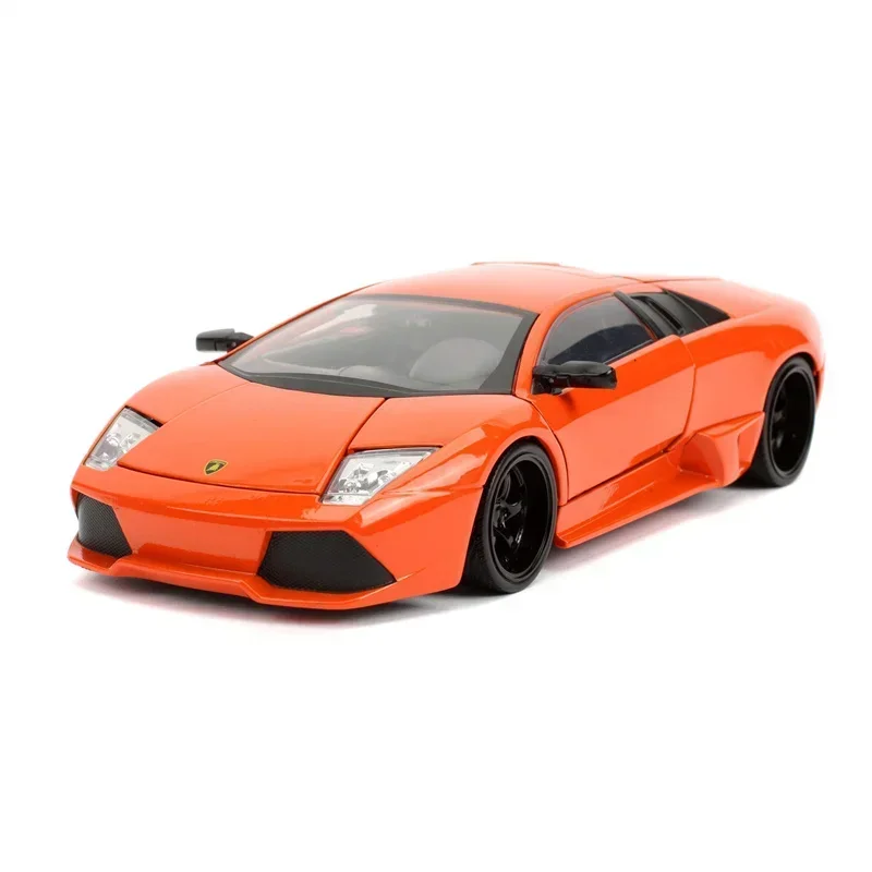 Jada 1:24 Dom's Lamborghini Murcielago Supracar Diecast Metal Alloy Model Car Toys para crianças Coleção de presentes