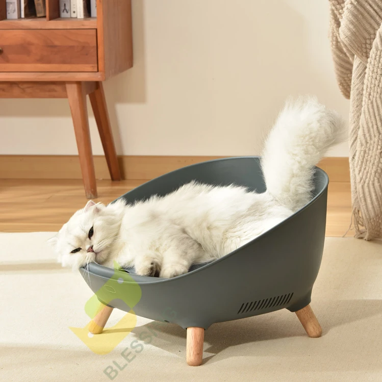 Intelligent Cozy Cat Dog Pet Sofa Hybrid Cooling and Heating App Control Smart Pet bed Scratch Resistant Water Repellent