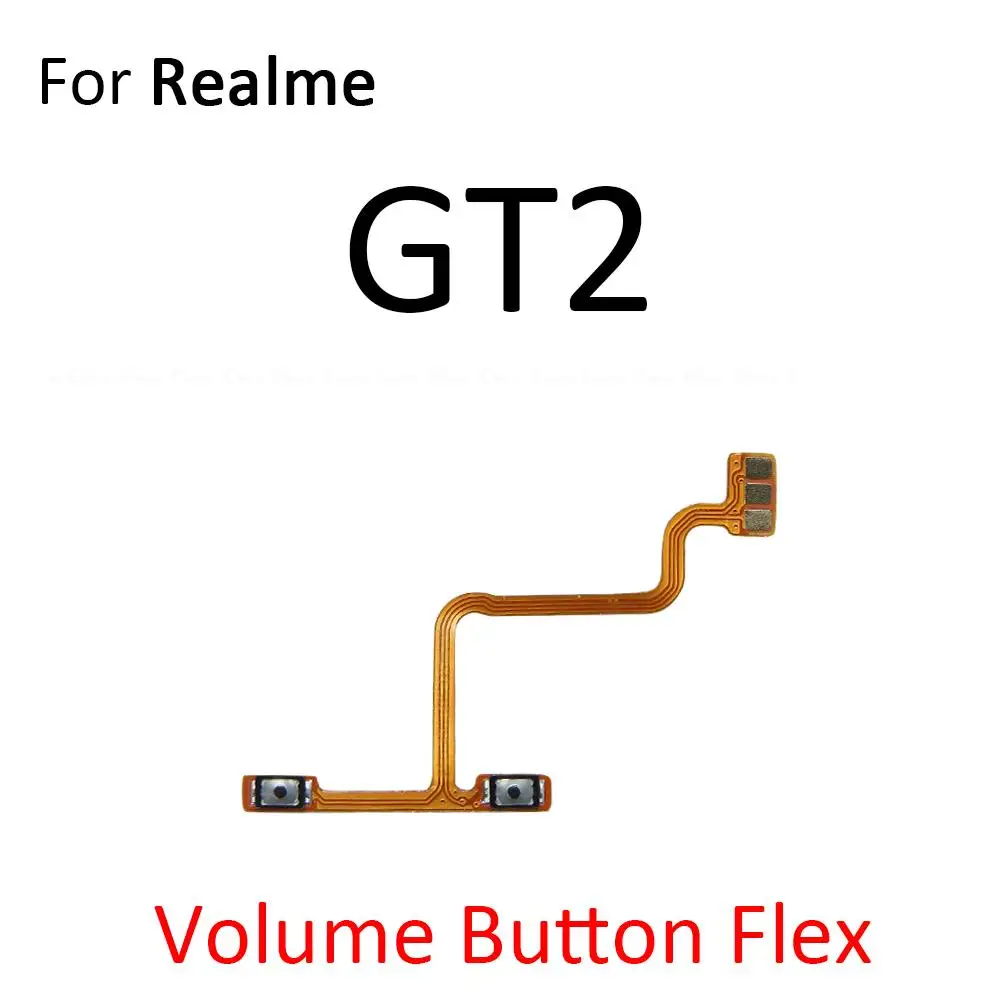 Switch Power ON OFF Key Mute Silent Volume Button Ribbon Flex Cable For OPPO Realme GT2 GT Neo 2 2T 3 3T 5 SE 5G Parts