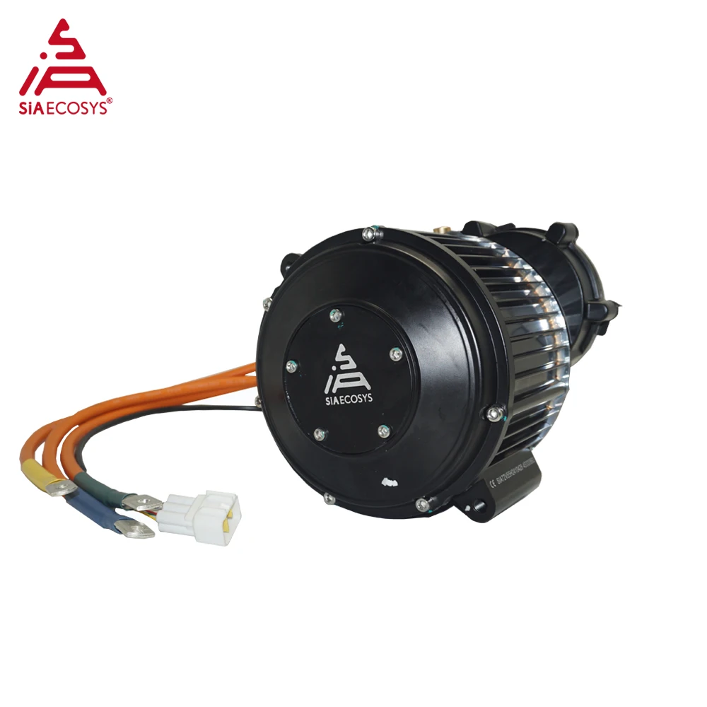 

QS MOTOR QS138 2500W 72V 55H Encoder PMSM Mid Drive Motor with 428 15T Sprocket for Electric Motorcycle