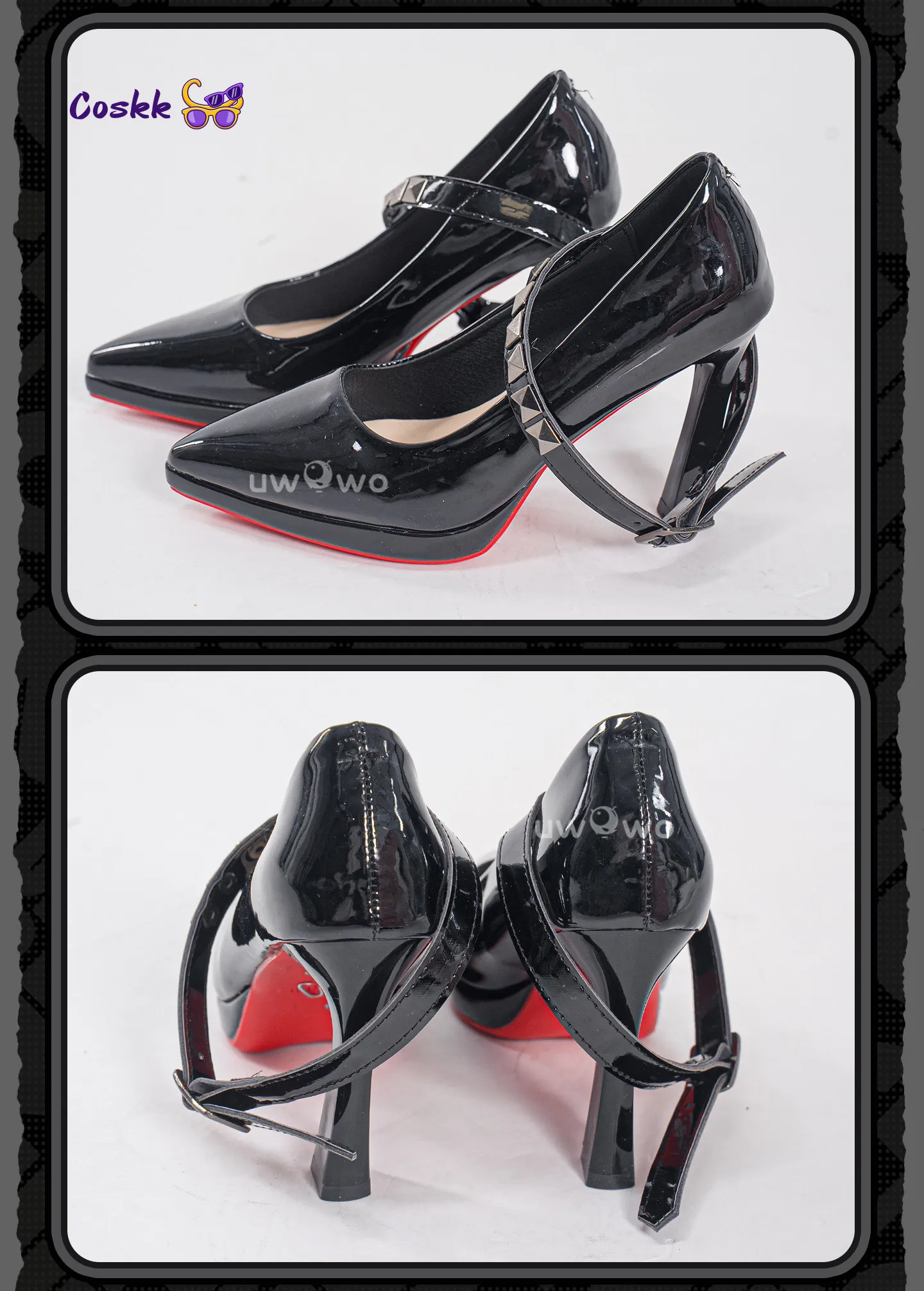 Zenless Zone Zero Ramiel Cosplay shoes high heels COS accessories props view 6