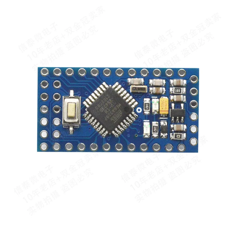 ใหม่ Pro Mini ปรับปรุงรุ่น ATMEGA328P 5V/16M อิเล็กทรอนิกส์บล็อกตัวต่อ