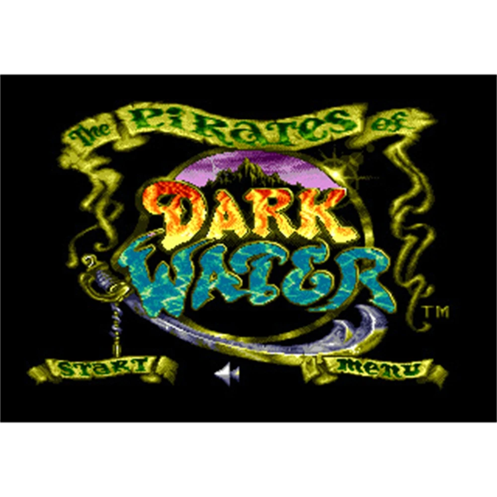 Pirates of Dark Water Game Card 16bit MD Cart For Sega Mega Drive For Genesis Free Shipping