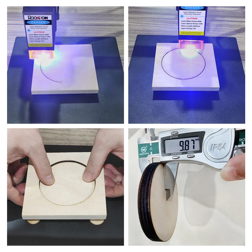 Professional Version Laser Module 80W 40W , Focal Fixed, TTL Module, Compressed Spot Technology, Laser Head, Laser Engraver