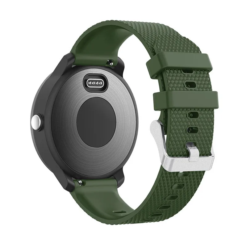 Buntes Weiches Silikon-Ersatzarmband für Garmin Vivoactive3 Vivomove HR Smart-Armband für Garmin Vivoactive 3 Uhrenarmband – Detail 16