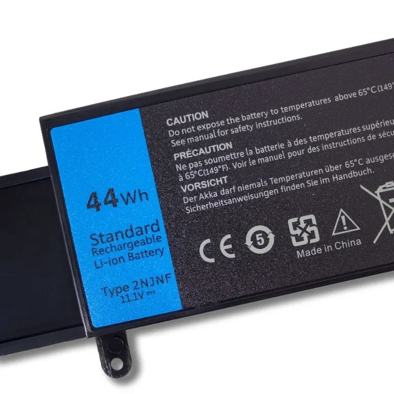 Dell Inspiron 14z-5423 15z-5523 Ultrabook 2NJNF 8JVDG T41M0 TPMCF용 새 3600mAh 11.1V 44WH 2NJNF 교체용 배터리