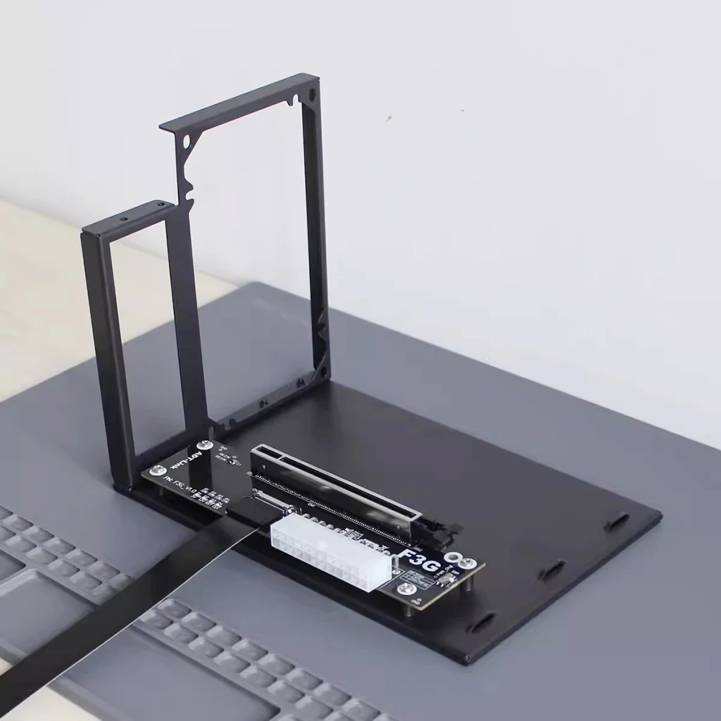 Imagem -06 - Egpu Cabo Adaptador para Notebook M.2 Nvme Chave m para Pci-e 5.0 X16 Itx Stx Placa Gráfica Externa Docking Station