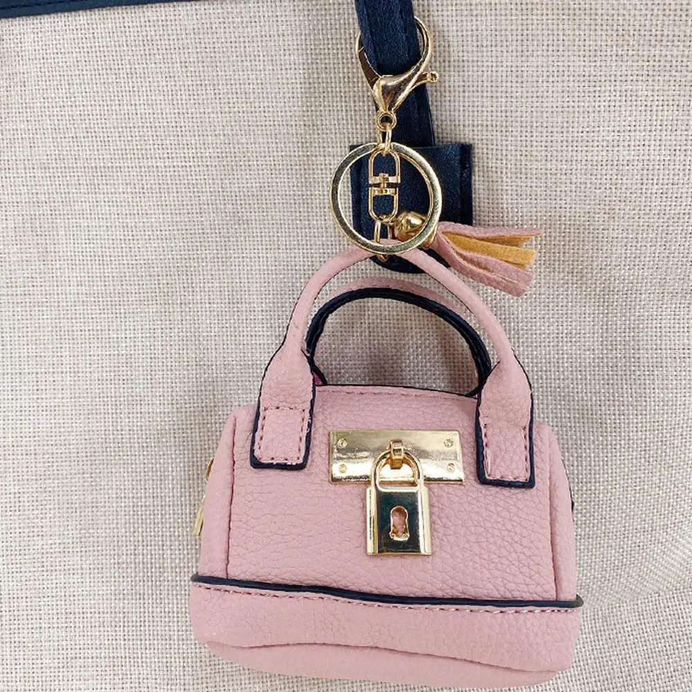 Creative With KeyChain Key Bag Simple Multifunction Coin Purse Wallet PU Leather Gift Mini Storage Pouch