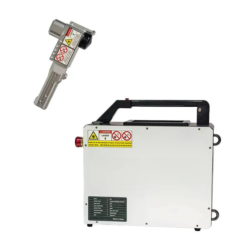 

Лазерная чистящая машина для рюкзака, 50 Вт, 100 Вт, 200 Вт, импульсное удаление металлической поверхности, ржавчина, краска, масло, оксид пыли, слой