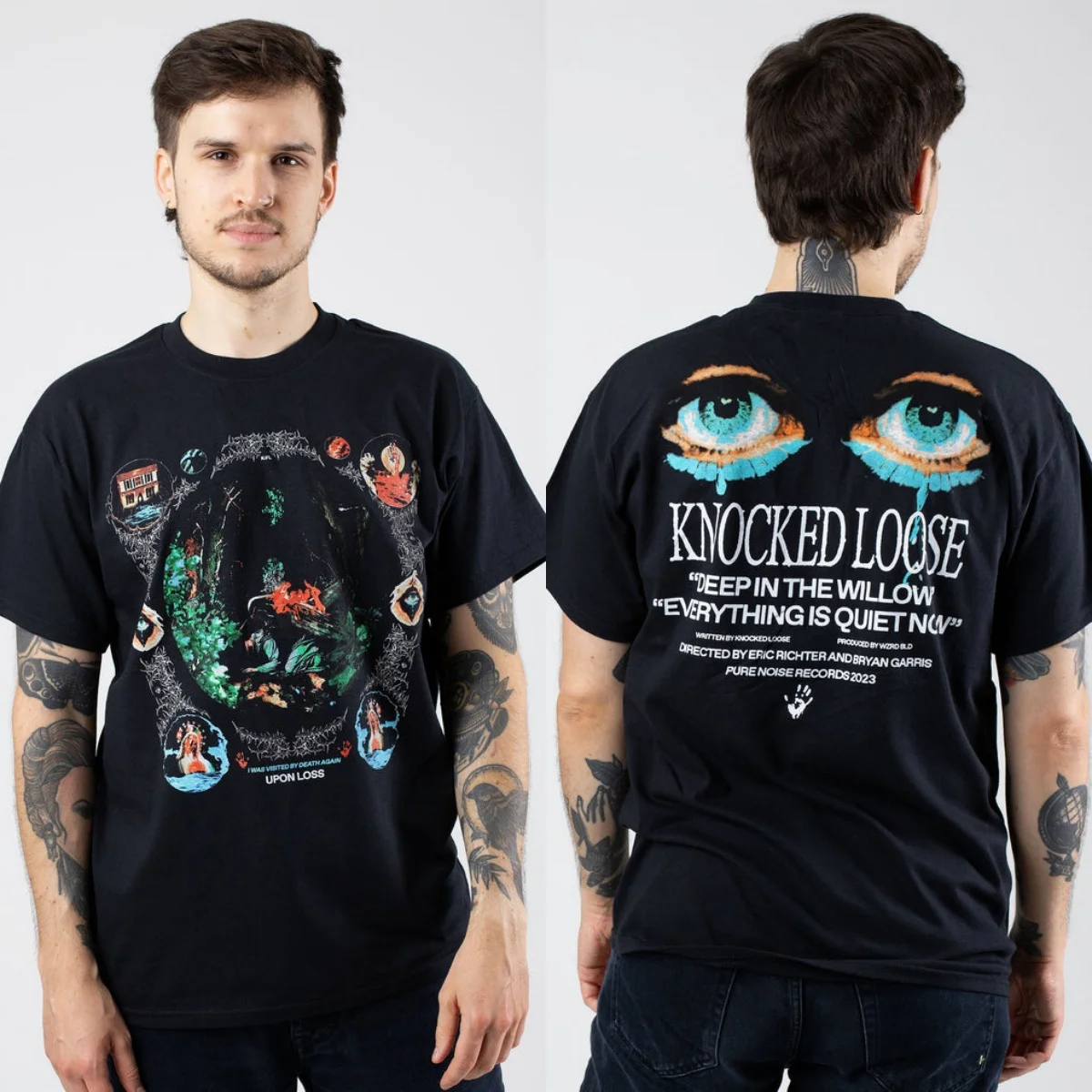 Hot Knocked Loose Graphic Cotton T-shirt Unisex Summer Short Sleeve Fashion Brand Tee Luxury Casual Vintage Tees
