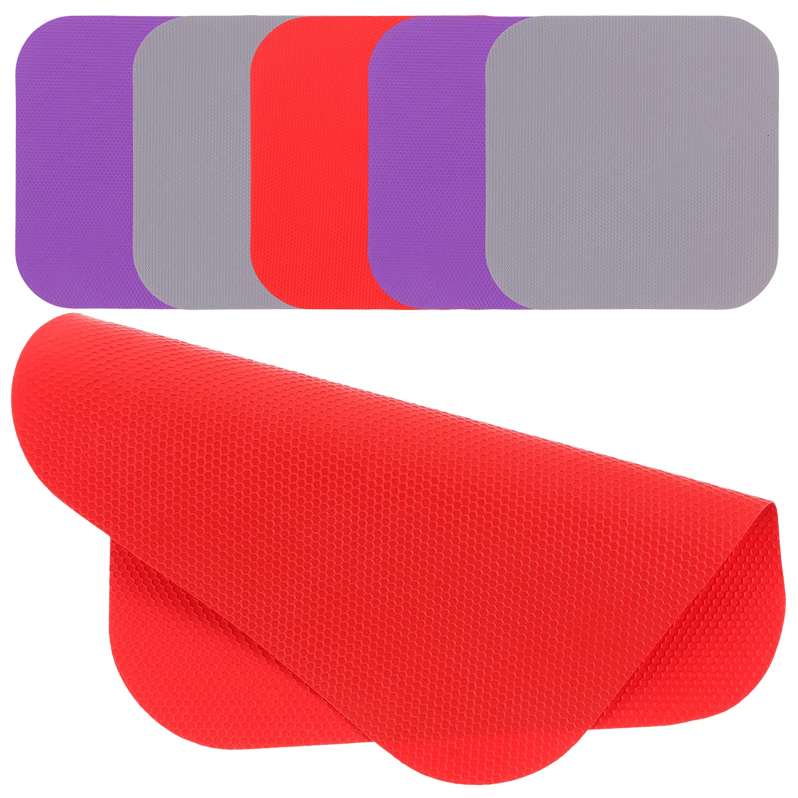 

6pcs Rubber Pads Non-Skid Kitchen Mat For Bottle Lid Household Gripper Pad Coaster Jar Opener Mat Jar Lid Opener Gripper