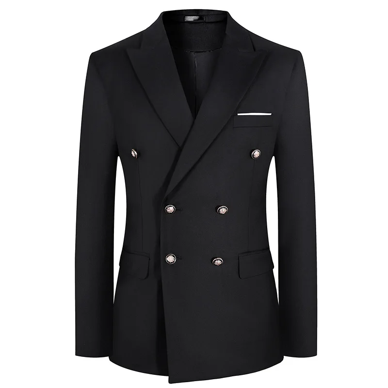 

Trendy Slim Fit Men's Terno Jacket – Wedding Dinner Stage Performance Plus Size Blazer