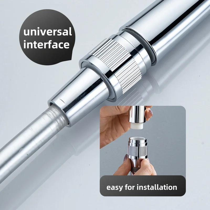 

Bathroom Accessories Adjust Shower Head Diverter Flow Limiter Water Pressure Control Water Stop Valve Sprayer Shut-Off Switch