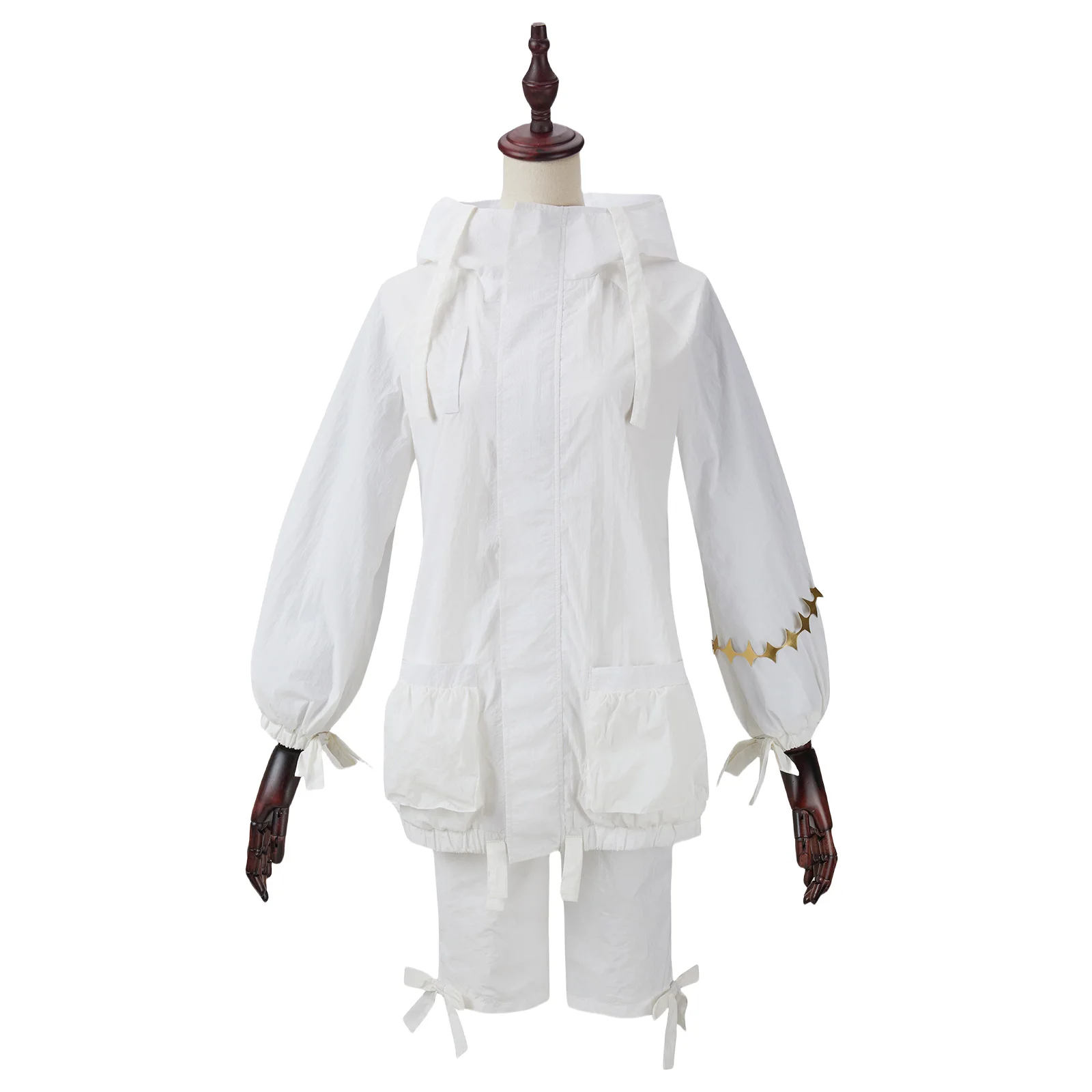 Costume Cosplay d'Oberon Game pour femme, manteau à capuche, pantalon court, uniforme d'Halloween, fête de carnaval, démon trempé