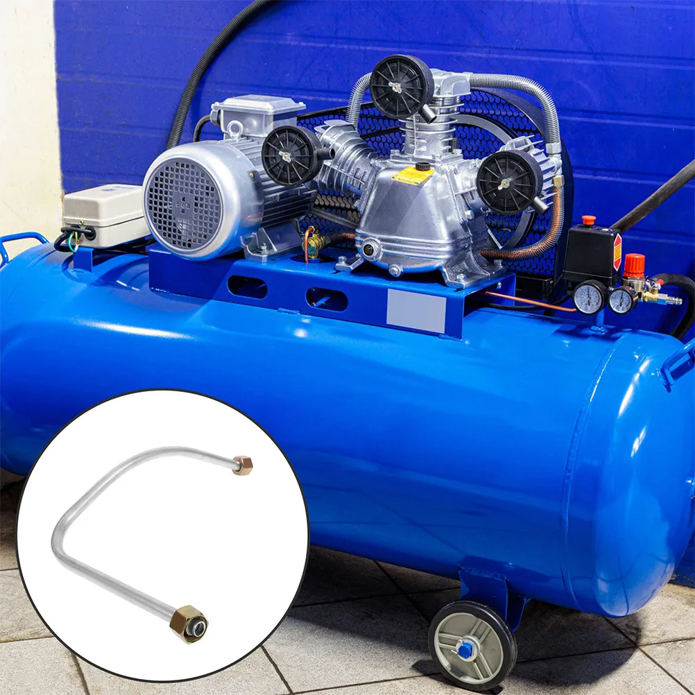 

2Pcs Aluminum Exhaust Tube for Air Compressor Easy Install Secure Connection Versatile Fit All Major Models Air Compressor