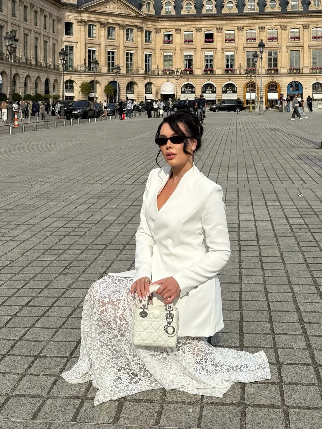 Ranmo Elegantes zweiteiliges Set, Anzug, Jacke, Spitzenrock, Abend, formelle Meerjungfrau, Trompete, bodenlang, V-Ausschnitt, Knopf 2026, individuell