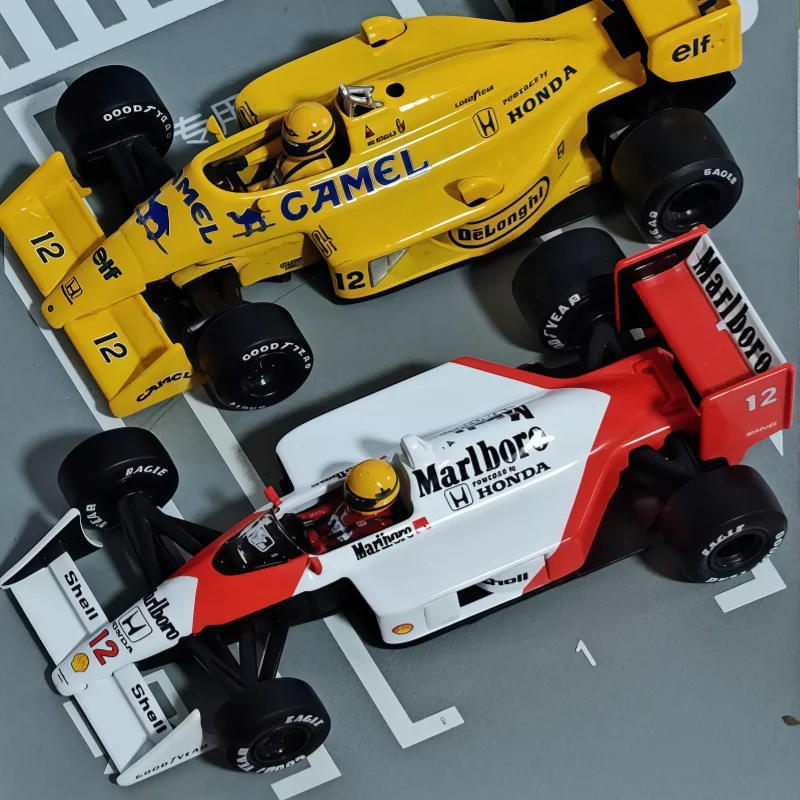 mini-gt-1-64-ayrton-senna-f1-coleccionable-de-metal-fundido-1099-1120-1088-1118-1123-mclaren-mp4-4-mp4-6-lotus-99t-toleman-tg184-juguete
