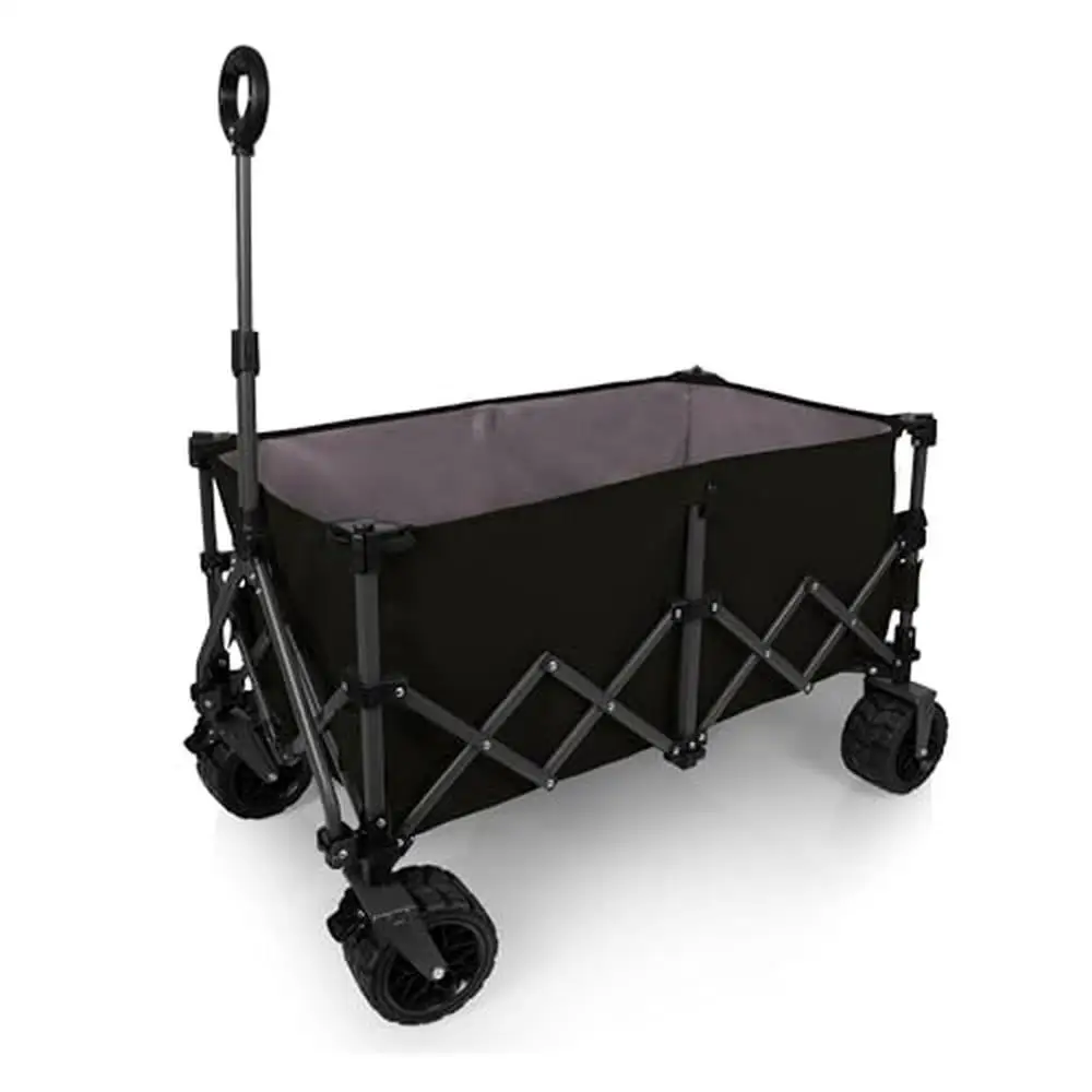 Wilderness Wagon All-Terrain Sport Utility Cart Aluminum Frame Beach Day Companion Game Day Essentials Holder Portable Storage