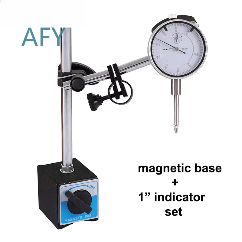 New Fine-tuned Magnetic Base Set for Watch Holder and 10mm Dial Indicator Two-Piece Set for Precision Alignment and