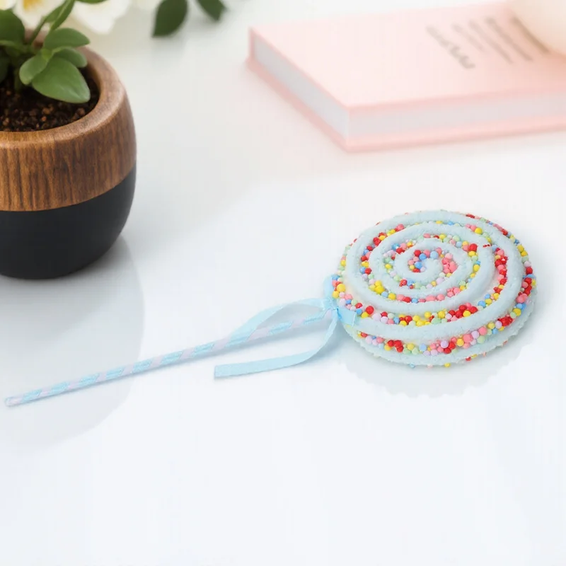 

Lollipop Prop Large Fake Candy Decorative Lollipop Ornament For Party Photo Booth Festival Wedding Decoration Scene Props