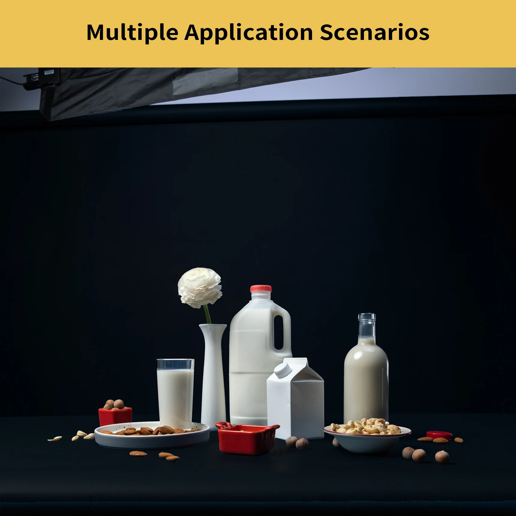 Selens 2-IN-1 PVC متجمد ومرآة مزدوجة الجوانب أسود/أبيض الخلفيات للتصوير الفوتوغرافي استوديو مقاوم للماء تصفية نقية الملحقات