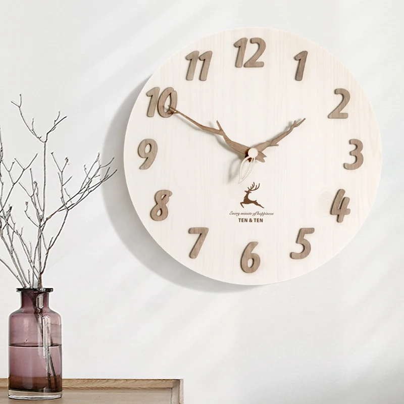 3d Creative Wall Clock Modern Design Home Decor Kitchen Bathroom Clock Mechanism Wall Decor Orologio Da Parete Room Home Decor