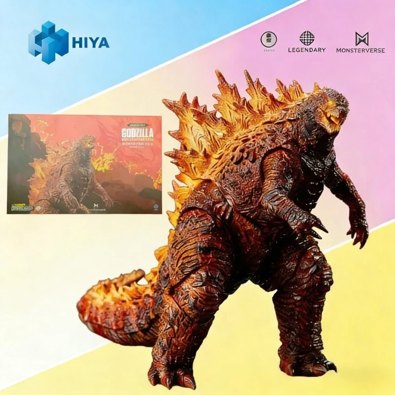 

Hiya Toys Ultimate Series Collectible: Godzilla - King of The Monsters Red Lotus Ver. | Highly Detailed Articulated Figure