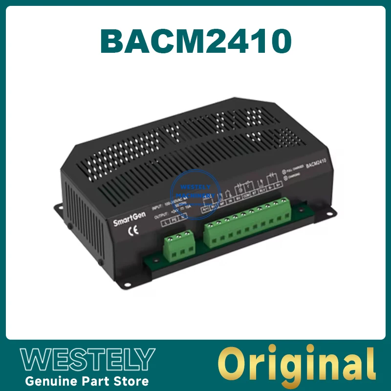 Original BACM2410 battery charger RS485, Power factor compensation, programmable inputs,24V10A