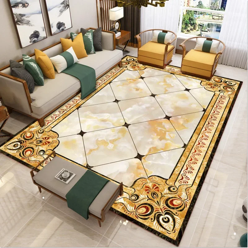 

Luxury Persian Vintage Carpets for Living Room Bedroom Area Rugs Morocco Ethnic Retro Mats High-end office Reception room Carpet