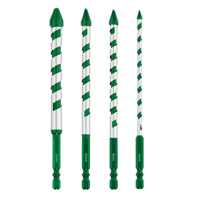 

6/8/10/12mm High Hardness Eccentric Drill Drilling Glass Cement Metal Ceramic Punching Rock Slab Drill Bit