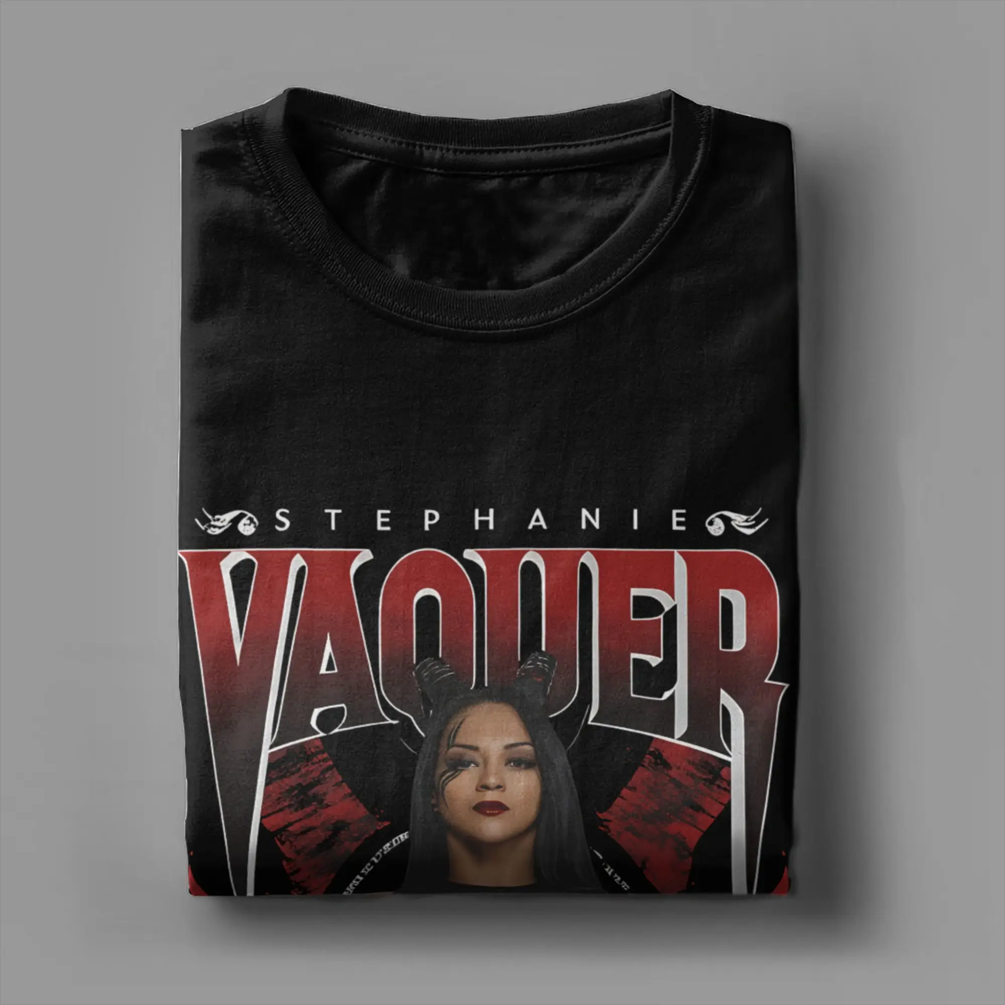 الرجال النساء ستيفاني فاكر المصارع قميص القطن الجرافيك المطبوعة تي شيرت وتتسابق الملابس #3