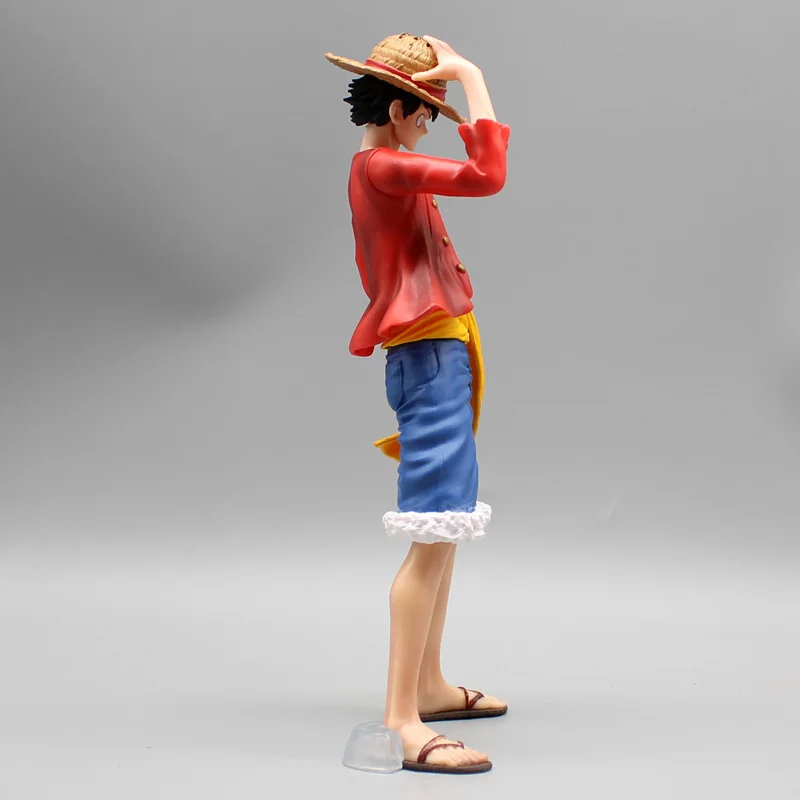 22cm Gk New Four Emperors Luffy One Piece Anime Figure Domineering Straw Hat Luffy Statue Model Decoration Collection Toys Gifts