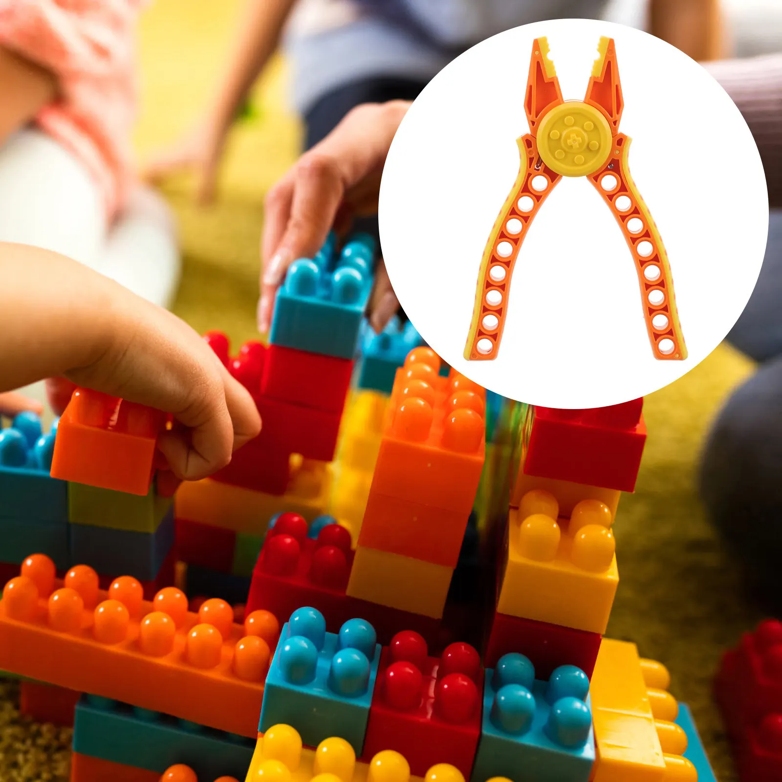 

Инструмент для разделения кирпичей: высокопрочные клещи из АБС-пластика для быстрого и безопасного отделения мелких строительных блоков