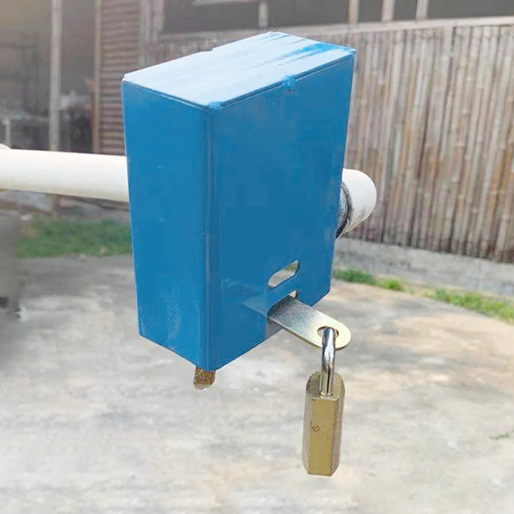 

1Set Water Faucet Lock Security System Drop-Resistant Sun-Resistant for Gardens Homes Offices Parks Schools Faucet Lock