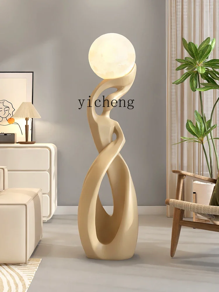 

ZYA Large Living Room TV Cabinet Art Floor Ornament Sofa Decoration Luxury Entrance Gift kawaii accessories home decor