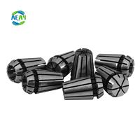 AEA4-7Pcs Steel ER11 Spring Collet 1/2/3/4/5/6/7Mm With 5Mm ER11A Extension Rod Motor Shaft Holder