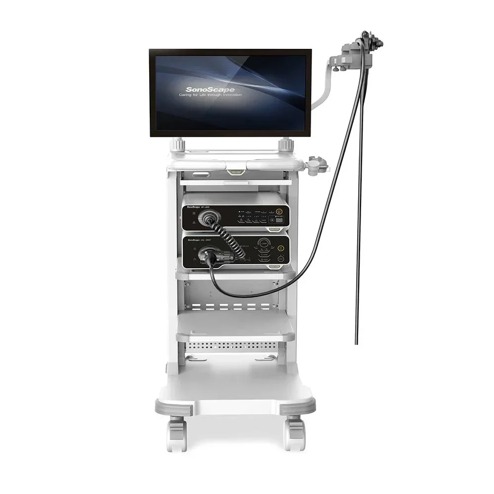 SonoScape HD-500 Vídeo flexível endoscópio câmera médica HD gastroscopia sistema de colonoscopia