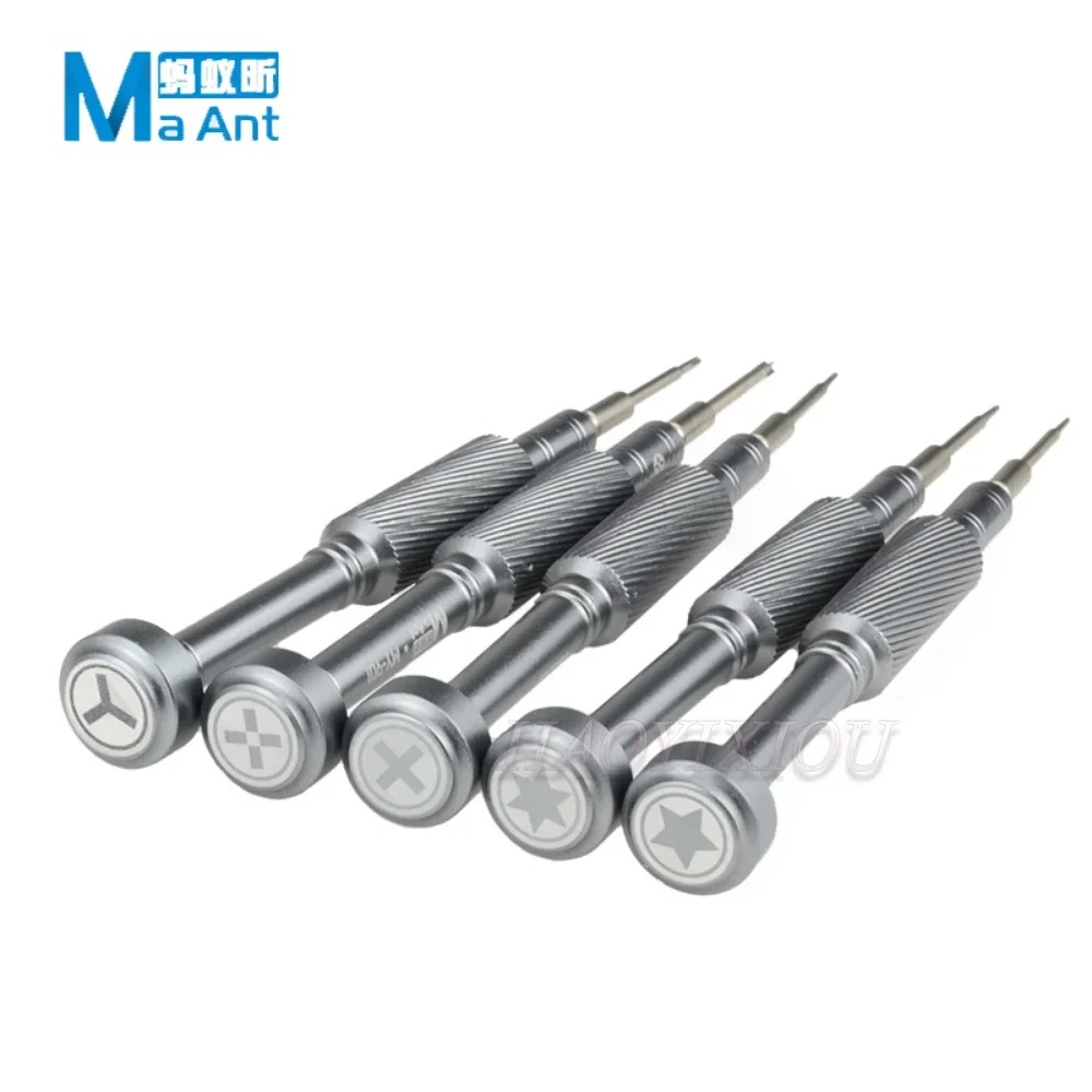 MaAnt MY-901 Mobile Phone Professional Maintenance Screwdriver Y0.6 PH000 Pentalobe 0.8 M2.5 T1 T2 Bits OEM Screwdrivers Set