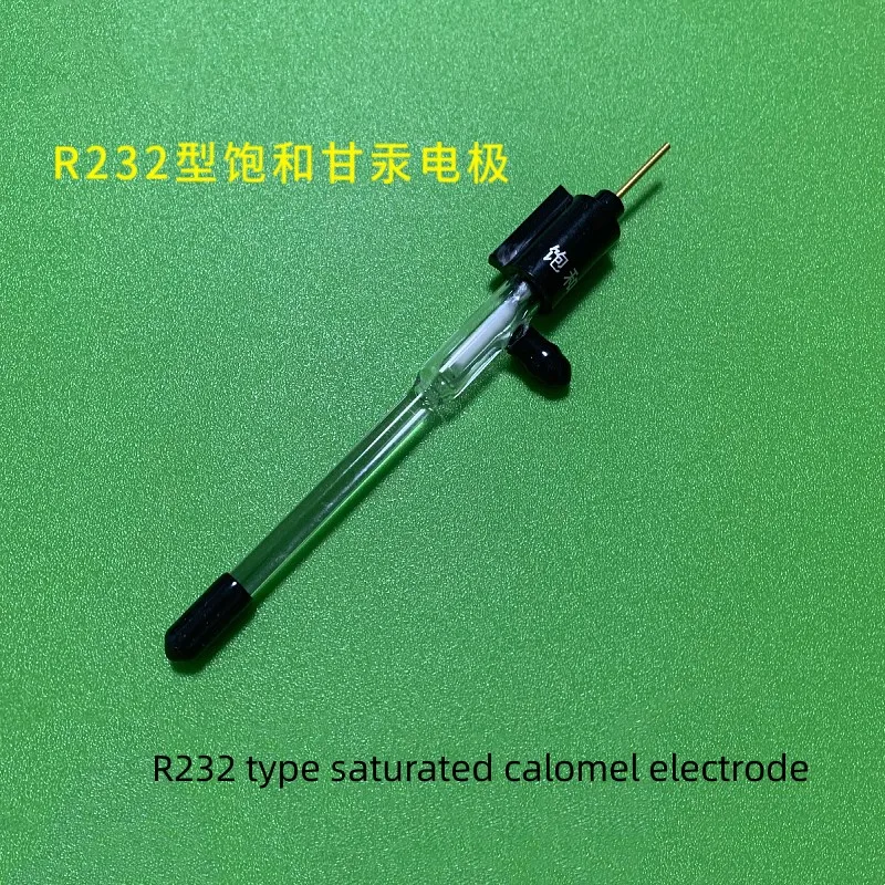 R232 saturated calomel electrode electrochemical reference electrode glass 6mm SCE calomel reference electrode