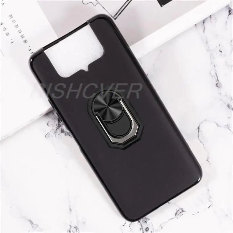 Funda de teléfono magnética para Asus Zenfone 7 ZS670KS, funda de silicona TPU suave a prueba de golpes para Asus Zenfone 7 ZS670KS, funda con soporte de anillo