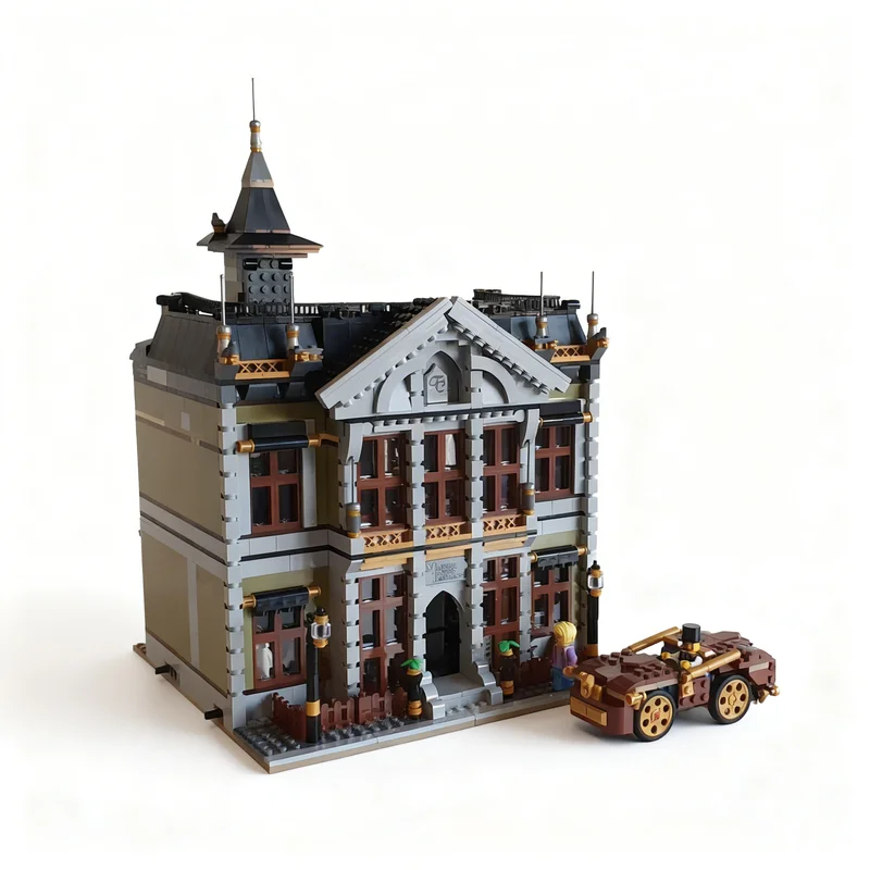 2701pcs MOC Museum Exploration Adventure Modular Buildings Model Building Blocks Construction Christmas Gift Toy Birthday Craft