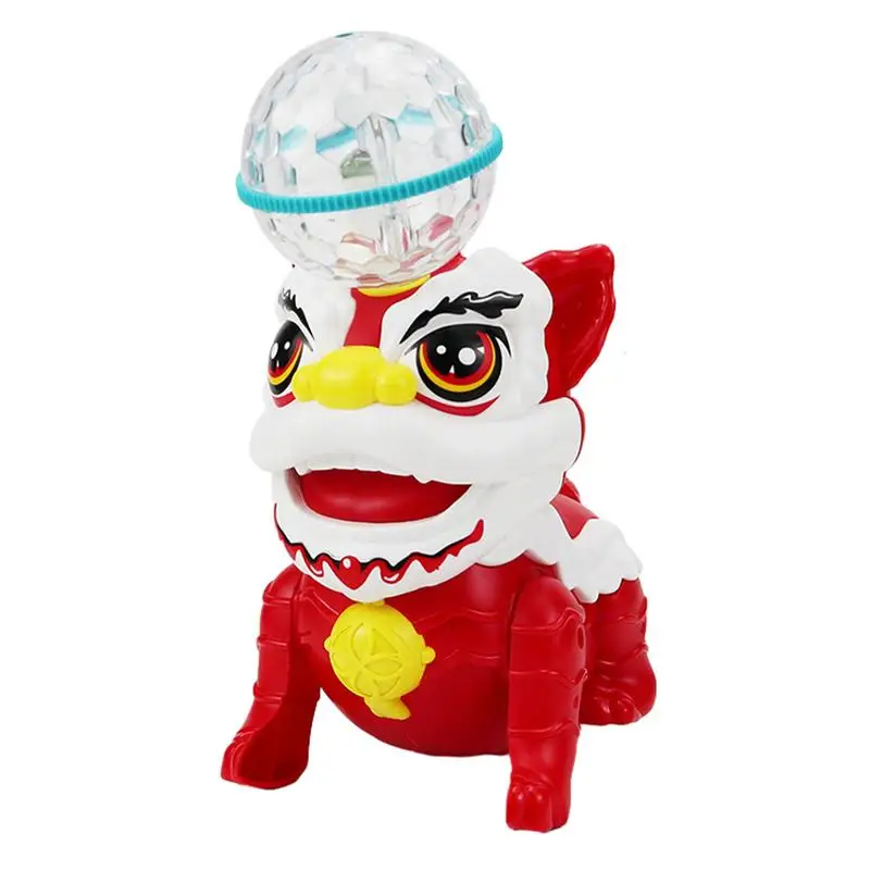 

Music Dancing Lion Toy Head Ball Dancing Lion Toys With Light And Music Chinese Dancing Lion Toys Creative Interactive Sensory