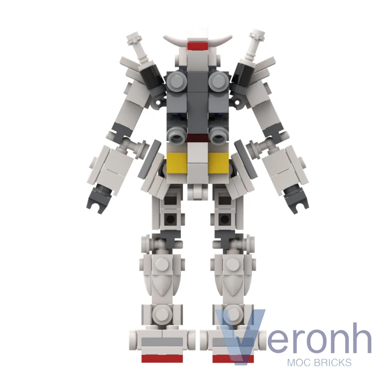 276 PCS MOC RX-78-2 Mecha Model Building Blocks Kit Creative Robot Action Figure Assembly Bricks Mindstorms Kid Toys Boy Gifts