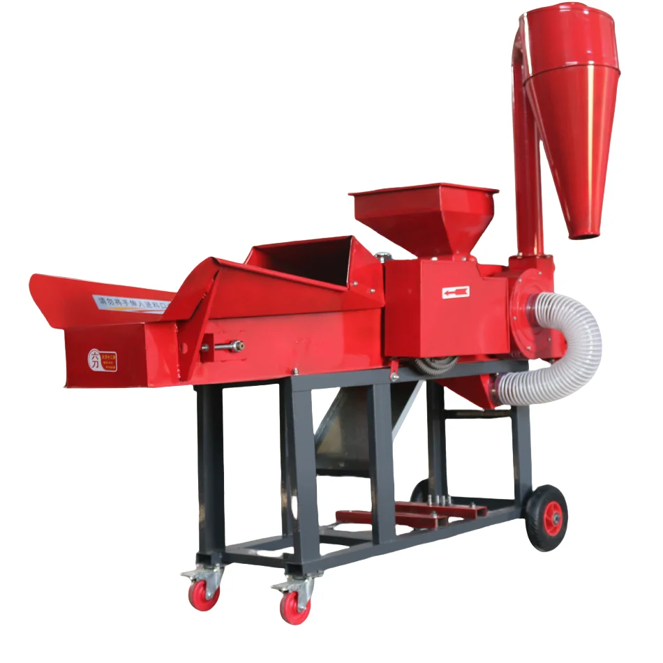 Factory Direct Supply Cow Sheep Animal Agricultural and Fodder Chaff Cutter Machine Feed Food Grass Rice Corn Chopper
