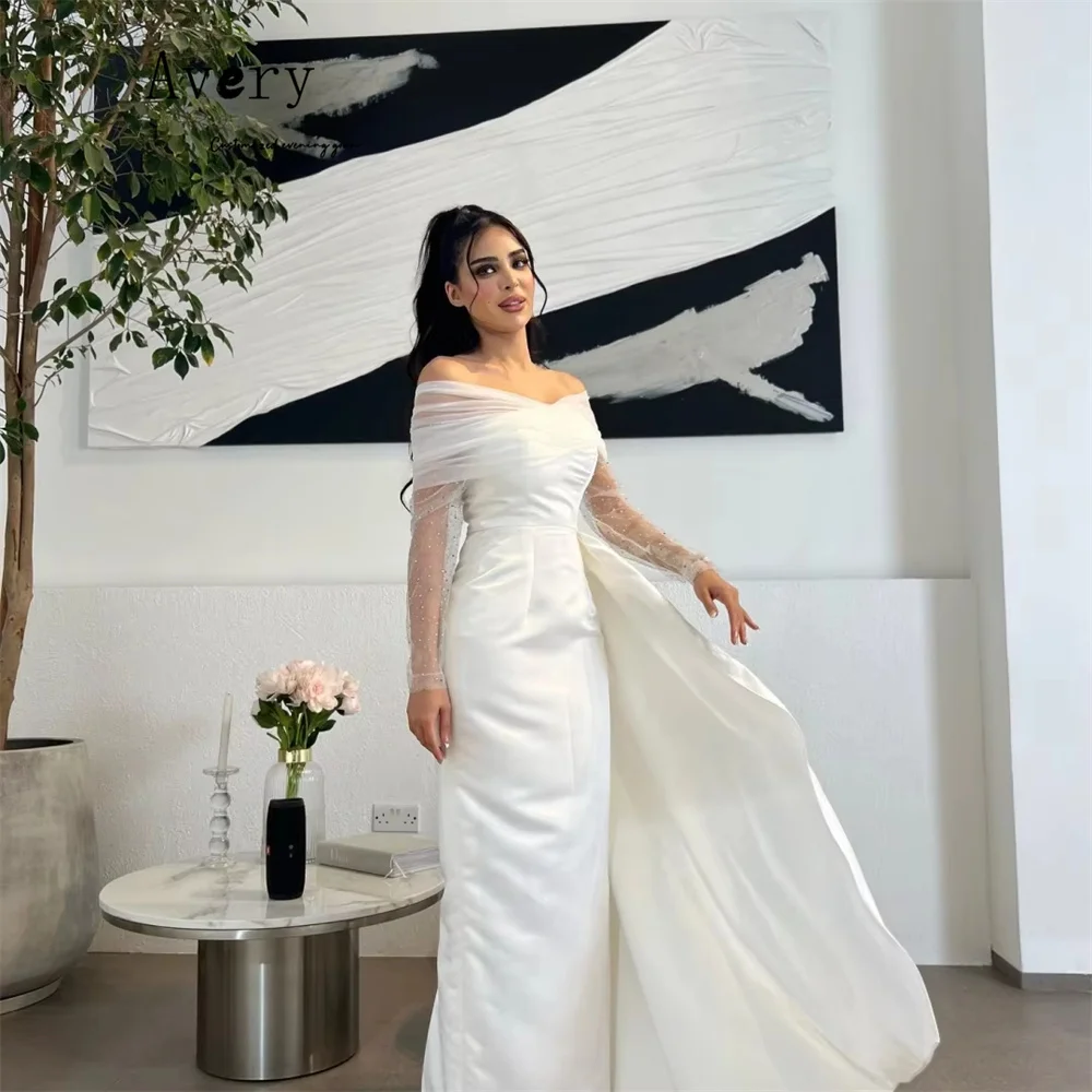 Avery personalizado encaje blanco cariño cola de pez vestido personalizado vestidos 2025 mujer vestido de noche de lujo vestidos para mujer fiesta elegante