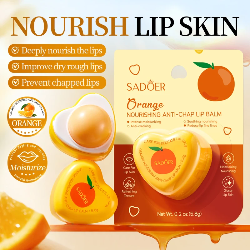 SADOER Hydrating Glossy Lipstick Moisturizing Lip Balm Nourishing Lip Plumper Anti Cracking Plump Lips Skin Care Cosmetics