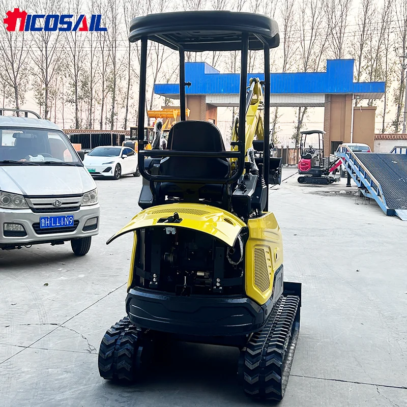 Mini Excavator for Sale with Diesel Engine Crawler Type Compact Hydraulic System Various Attachments Available