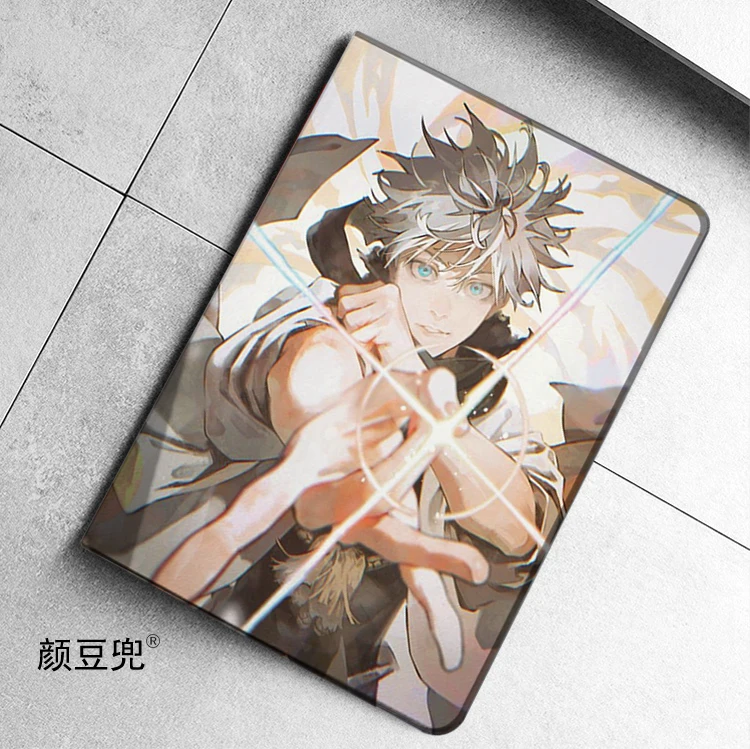 GOJO SATORU Anime For Samsung Galaxy Tab A7 Lite 8.7 2021 Case S9 FE Plus Tri-fold stand Cover Galaxy Tab S6 Lite Tab S8 S7 Plus