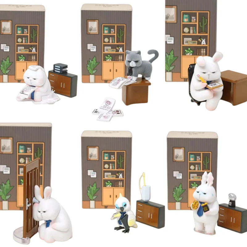 

Genuine The Monday Bruce Mbr-08 The Staff'S Escape Room Adventure Gift Ornaments Anime Figures Collection Decoration Model Toy