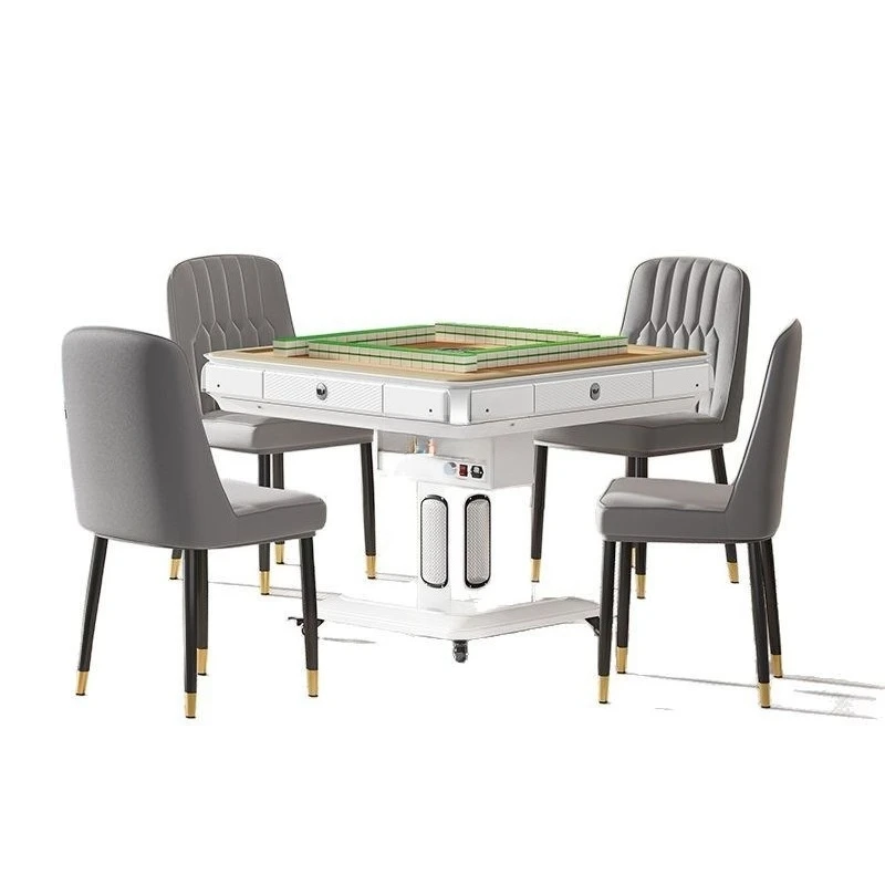 

Mahjong machine automatic intelligent dual-purpose dining table household electric folding